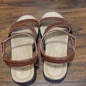 Brown Leather Sandals